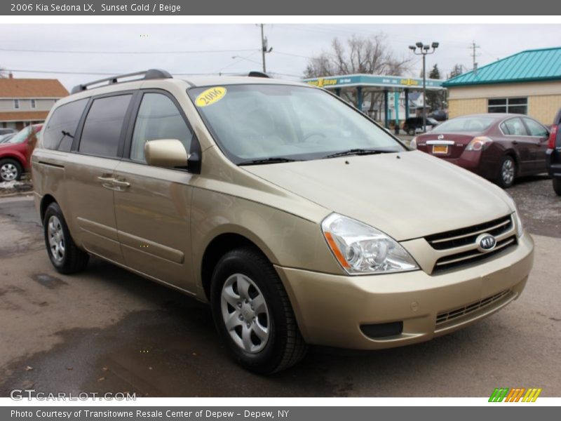 Sunset Gold / Beige 2006 Kia Sedona LX