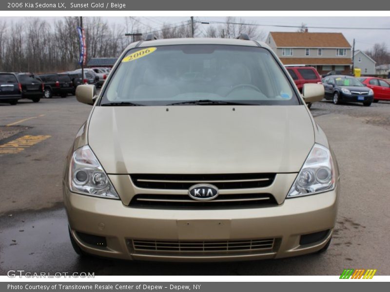 Sunset Gold / Beige 2006 Kia Sedona LX