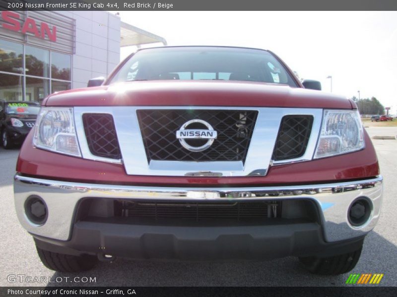 Red Brick / Beige 2009 Nissan Frontier SE King Cab 4x4