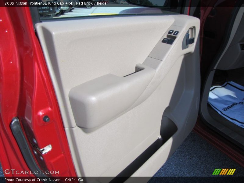 Red Brick / Beige 2009 Nissan Frontier SE King Cab 4x4