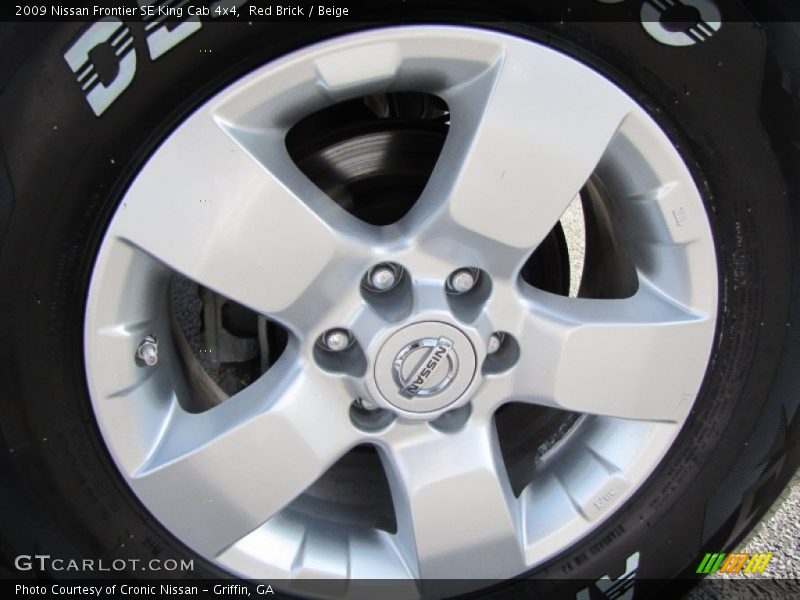 Red Brick / Beige 2009 Nissan Frontier SE King Cab 4x4