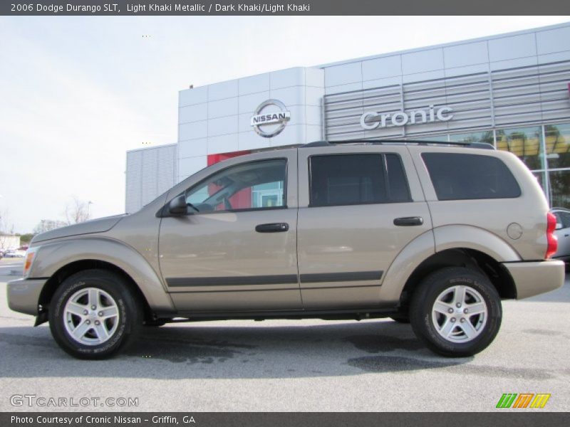 Light Khaki Metallic / Dark Khaki/Light Khaki 2006 Dodge Durango SLT