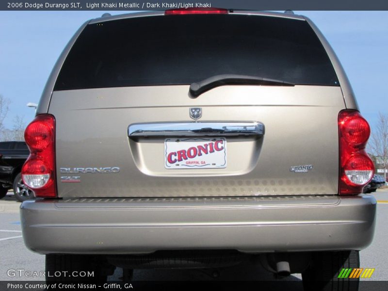 Light Khaki Metallic / Dark Khaki/Light Khaki 2006 Dodge Durango SLT
