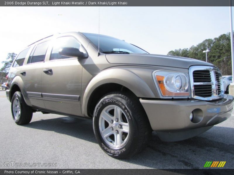 Light Khaki Metallic / Dark Khaki/Light Khaki 2006 Dodge Durango SLT