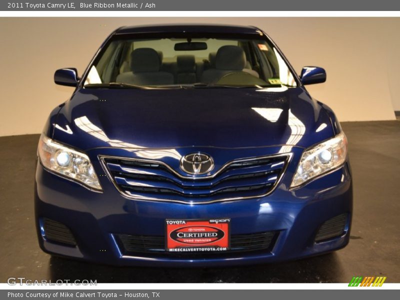 Blue Ribbon Metallic / Ash 2011 Toyota Camry LE