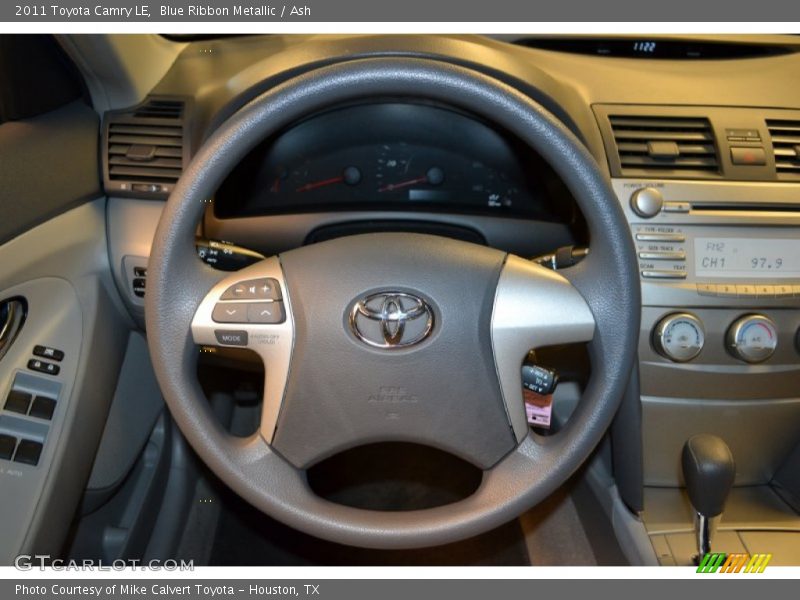 Blue Ribbon Metallic / Ash 2011 Toyota Camry LE