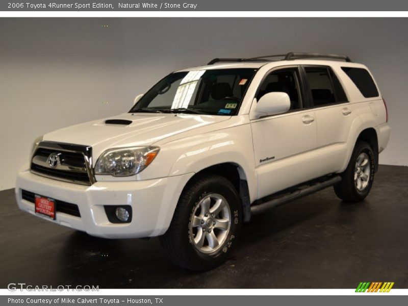 Natural White / Stone Gray 2006 Toyota 4Runner Sport Edition