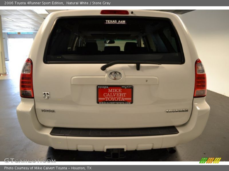 Natural White / Stone Gray 2006 Toyota 4Runner Sport Edition