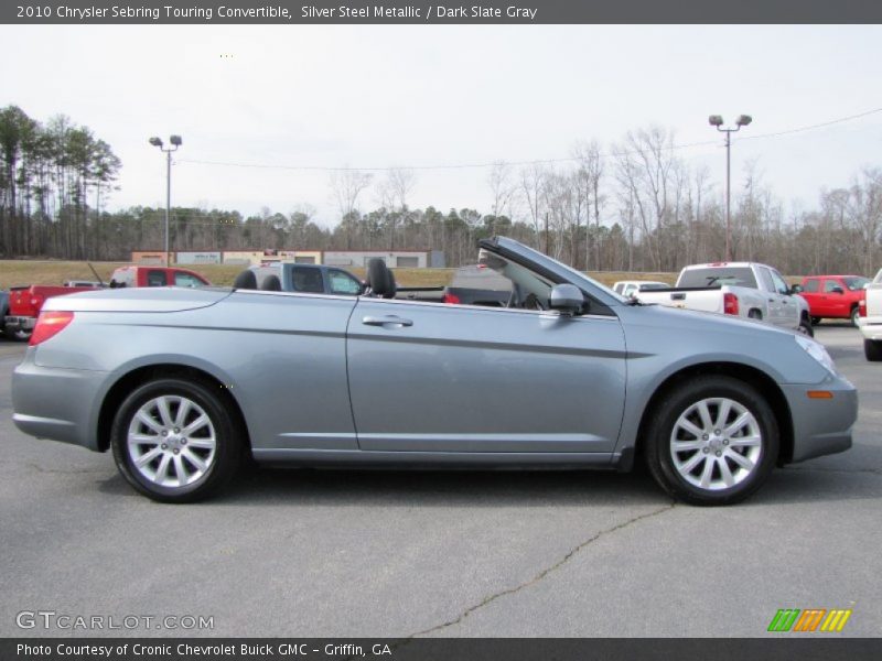  2010 Sebring Touring Convertible Silver Steel Metallic