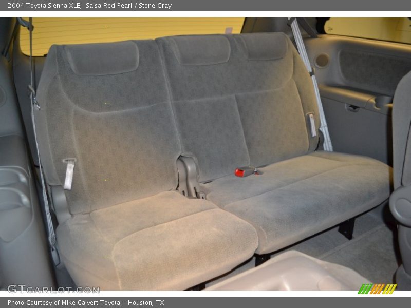 Salsa Red Pearl / Stone Gray 2004 Toyota Sienna XLE