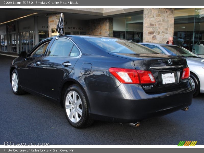 Smokey Granite Mica / Black 2009 Lexus ES 350