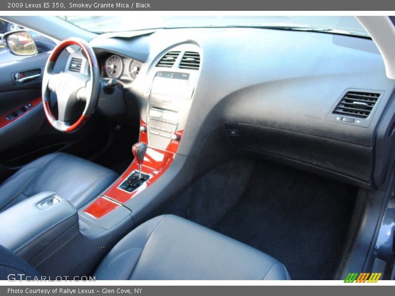 Smokey Granite Mica / Black 2009 Lexus ES 350