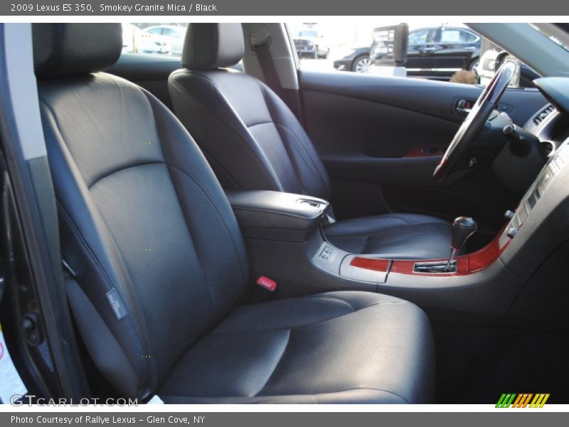 Smokey Granite Mica / Black 2009 Lexus ES 350