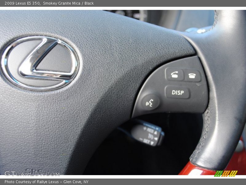 Smokey Granite Mica / Black 2009 Lexus ES 350