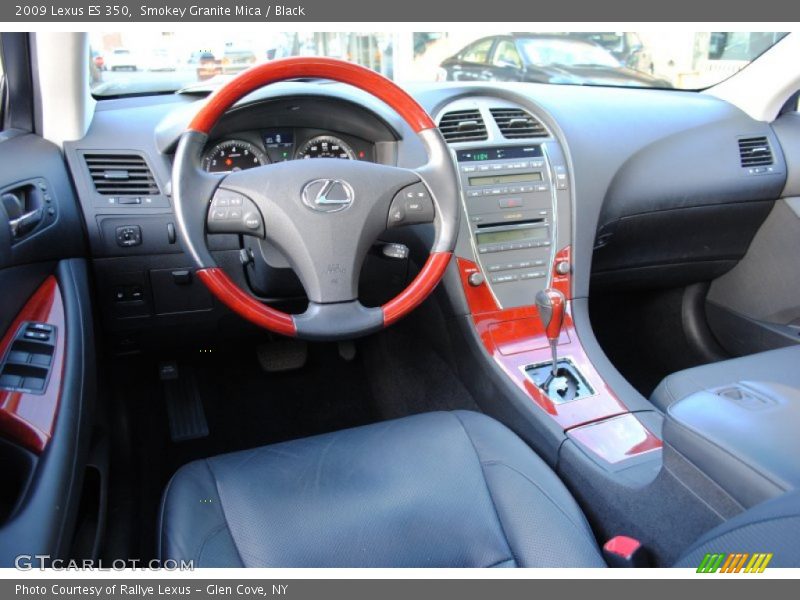 Smokey Granite Mica / Black 2009 Lexus ES 350