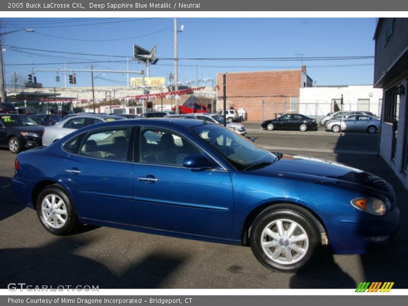 Deep Sapphire Blue Metallic / Neutral 2005 Buick LaCrosse CXL