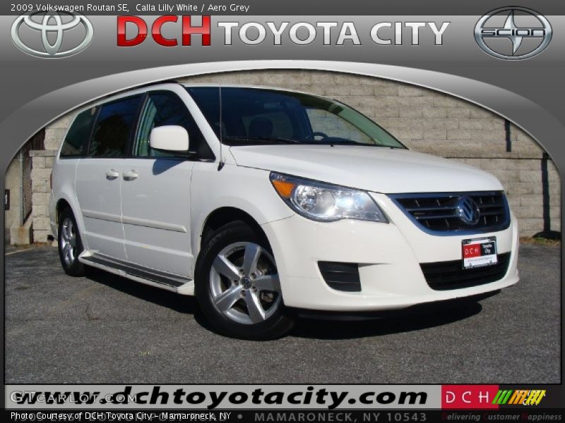 Calla Lilly White / Aero Grey 2009 Volkswagen Routan SE