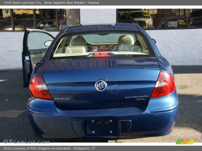 Deep Sapphire Blue Metallic / Neutral 2005 Buick LaCrosse CXL