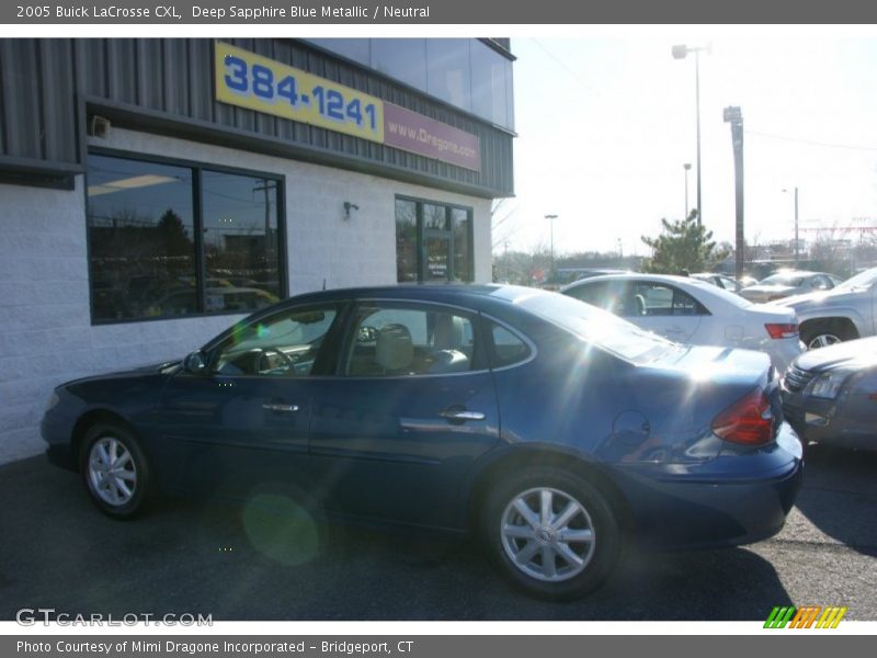 Deep Sapphire Blue Metallic / Neutral 2005 Buick LaCrosse CXL