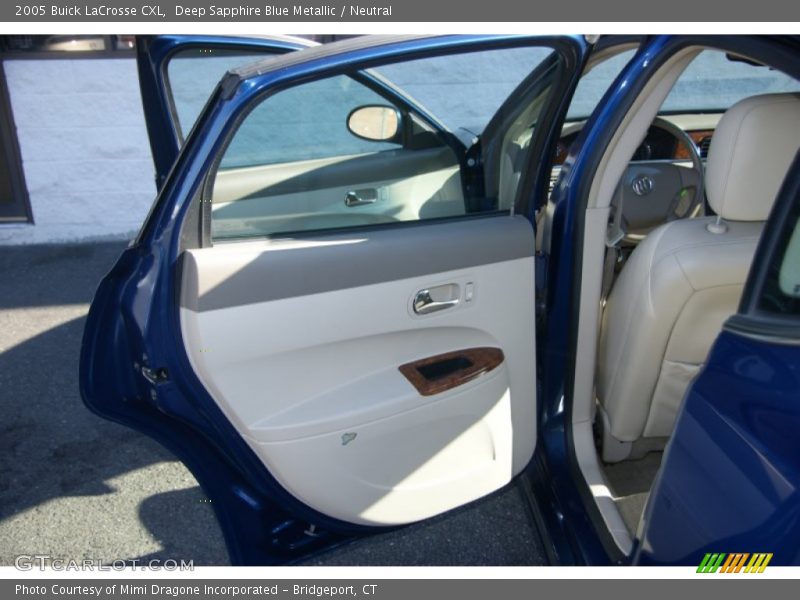 Deep Sapphire Blue Metallic / Neutral 2005 Buick LaCrosse CXL