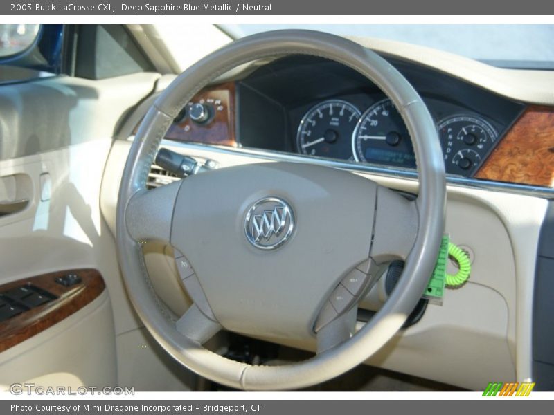 Deep Sapphire Blue Metallic / Neutral 2005 Buick LaCrosse CXL
