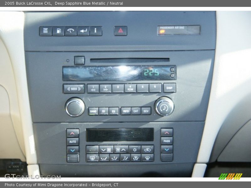 Deep Sapphire Blue Metallic / Neutral 2005 Buick LaCrosse CXL