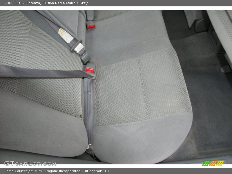 Fusion Red Metallic / Grey 2008 Suzuki Forenza