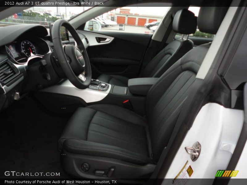Ibis White / Black 2012 Audi A7 3.0T quattro Prestige