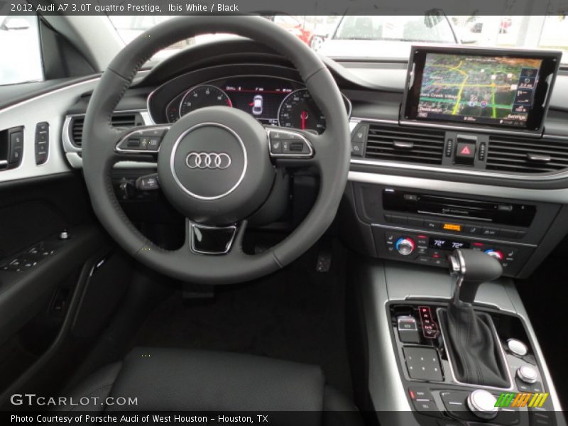 Ibis White / Black 2012 Audi A7 3.0T quattro Prestige