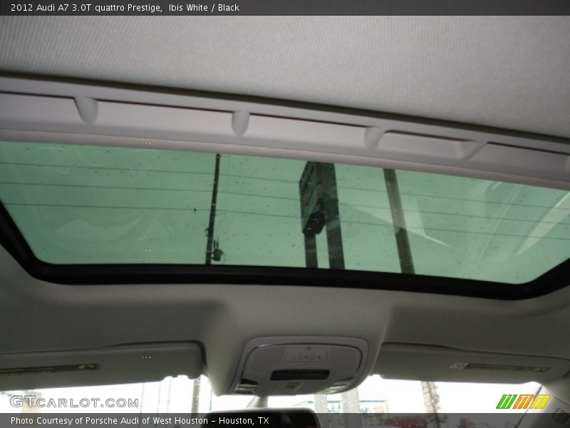 Ibis White / Black 2012 Audi A7 3.0T quattro Prestige