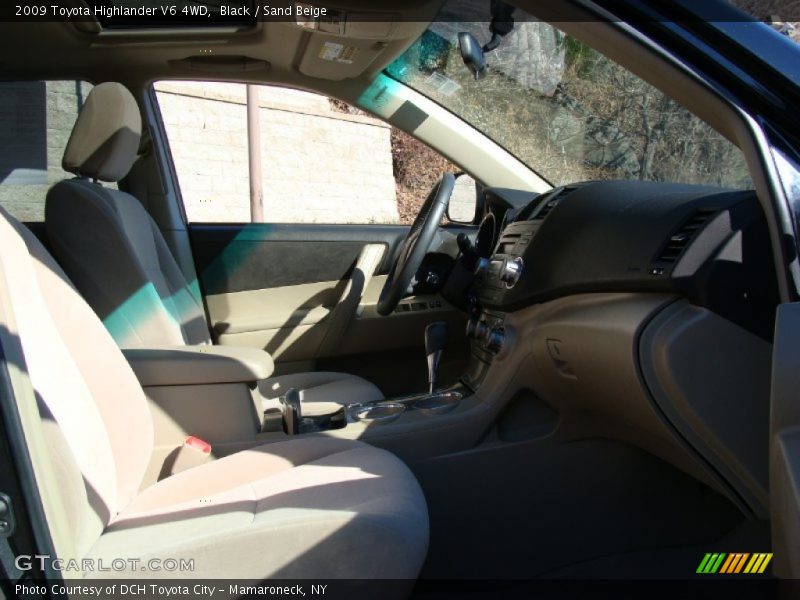 Black / Sand Beige 2009 Toyota Highlander V6 4WD