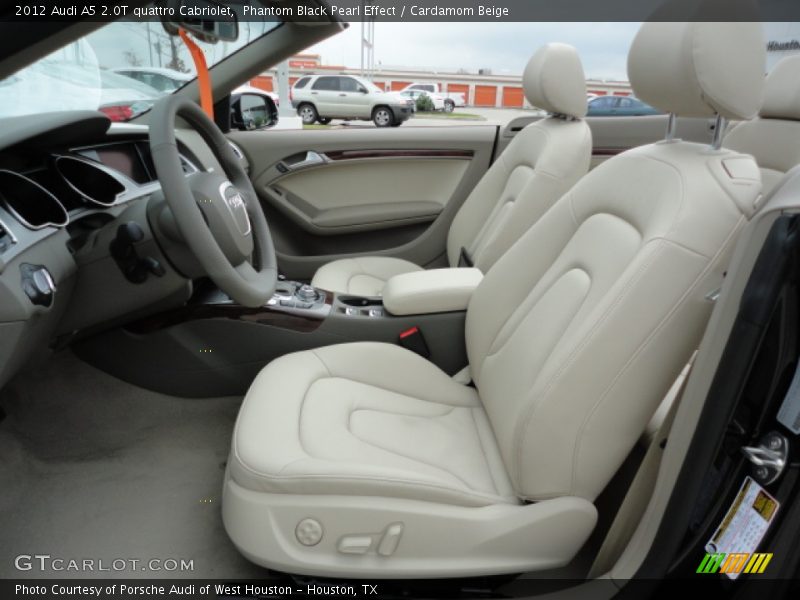  2012 A5 2.0T quattro Cabriolet Cardamom Beige Interior