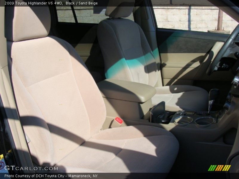 Black / Sand Beige 2009 Toyota Highlander V6 4WD