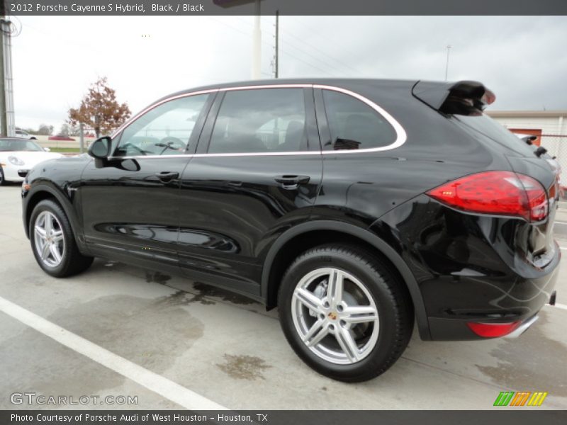 Black / Black 2012 Porsche Cayenne S Hybrid