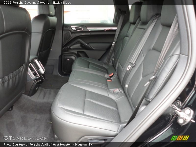 Black / Black 2012 Porsche Cayenne S Hybrid