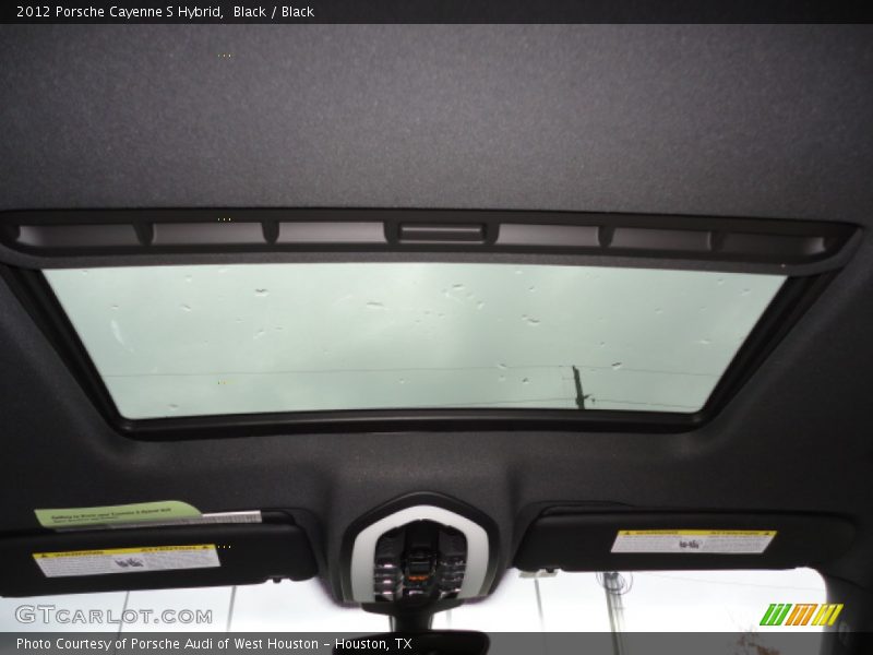 Black / Black 2012 Porsche Cayenne S Hybrid
