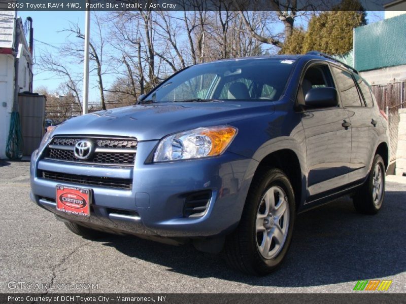 Pacific Blue Metallic / Ash Gray 2009 Toyota RAV4 4WD