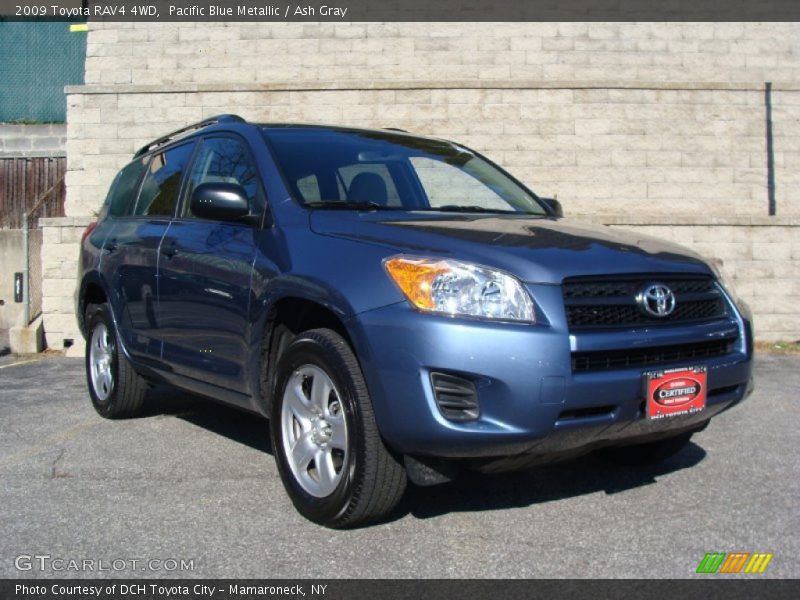 Pacific Blue Metallic / Ash Gray 2009 Toyota RAV4 4WD