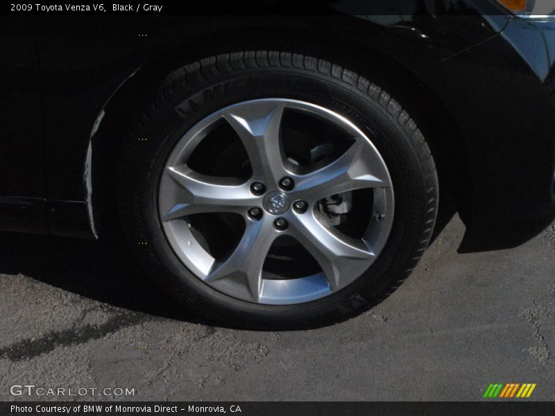 Black / Gray 2009 Toyota Venza V6