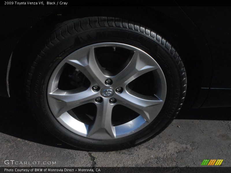 Black / Gray 2009 Toyota Venza V6