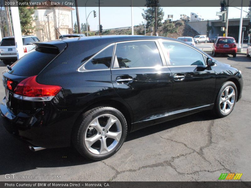 Black / Gray 2009 Toyota Venza V6
