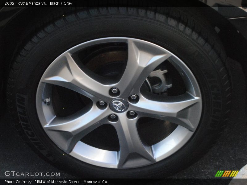 Black / Gray 2009 Toyota Venza V6