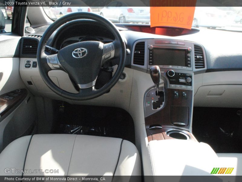 Black / Gray 2009 Toyota Venza V6