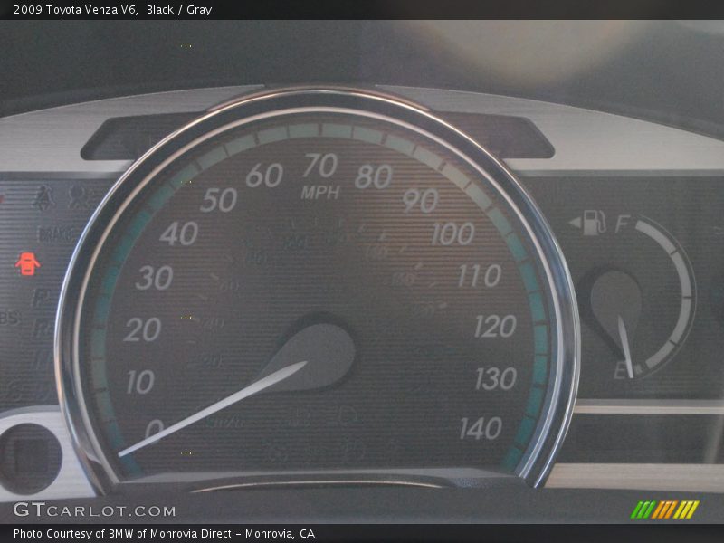 Black / Gray 2009 Toyota Venza V6