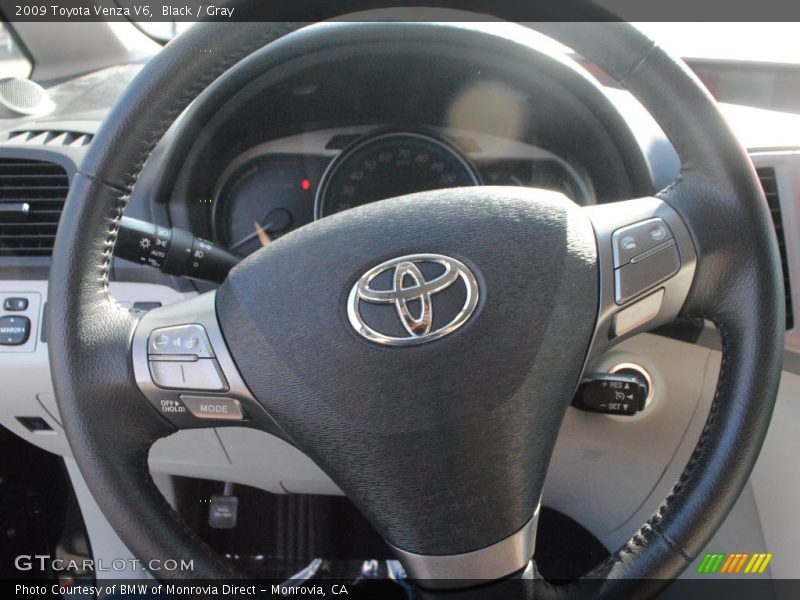 Black / Gray 2009 Toyota Venza V6