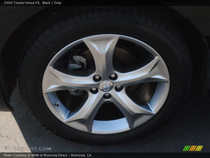 Black / Gray 2009 Toyota Venza V6