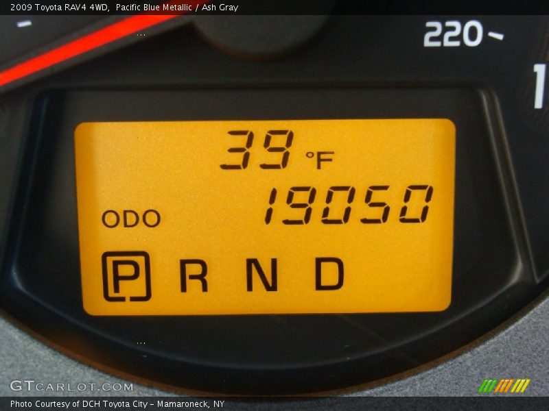 Pacific Blue Metallic / Ash Gray 2009 Toyota RAV4 4WD