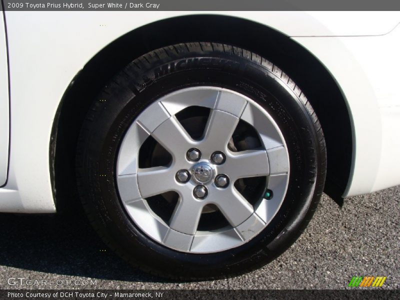 Super White / Dark Gray 2009 Toyota Prius Hybrid