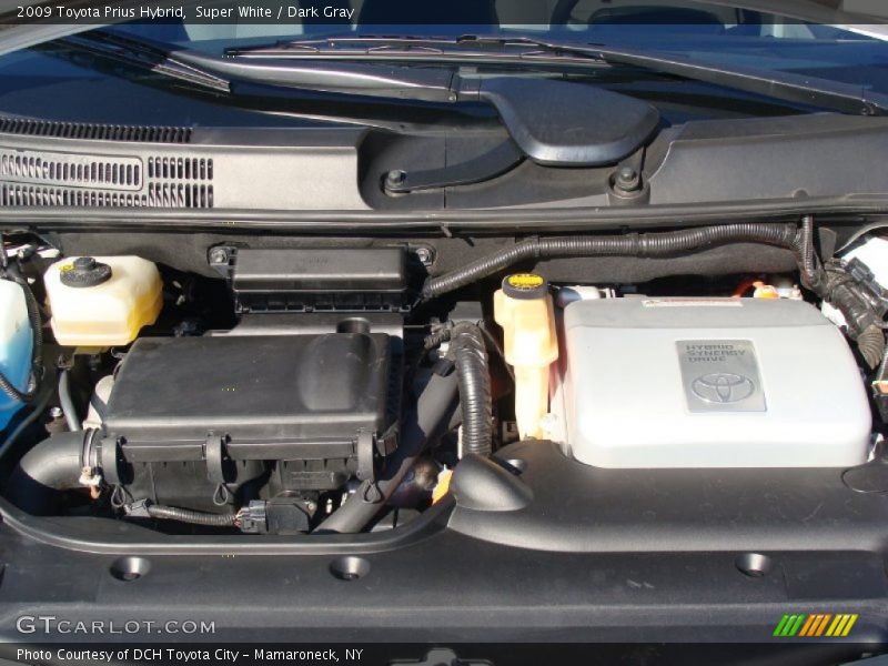 Super White / Dark Gray 2009 Toyota Prius Hybrid