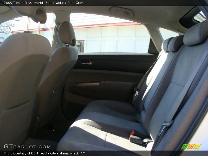 Super White / Dark Gray 2009 Toyota Prius Hybrid